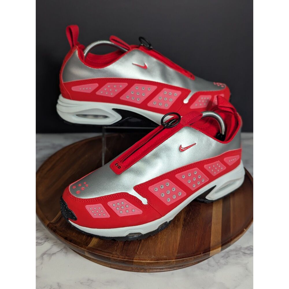 Nike Air Max Sunder SNDR Fusion Red Silver IH3988-001 Size 10 NWOB